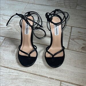 Steve Madden Black Stiletto Heels